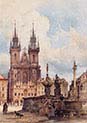 View of Old Town Square in Prague